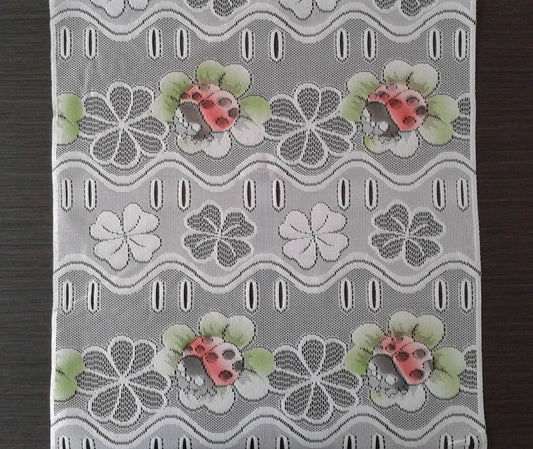 Tenda per parabrezza con motivo a coccinelle colorate