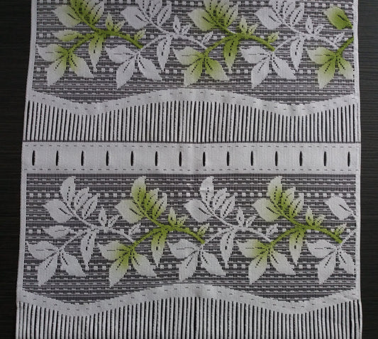 Tenda colorata con motivo foliage