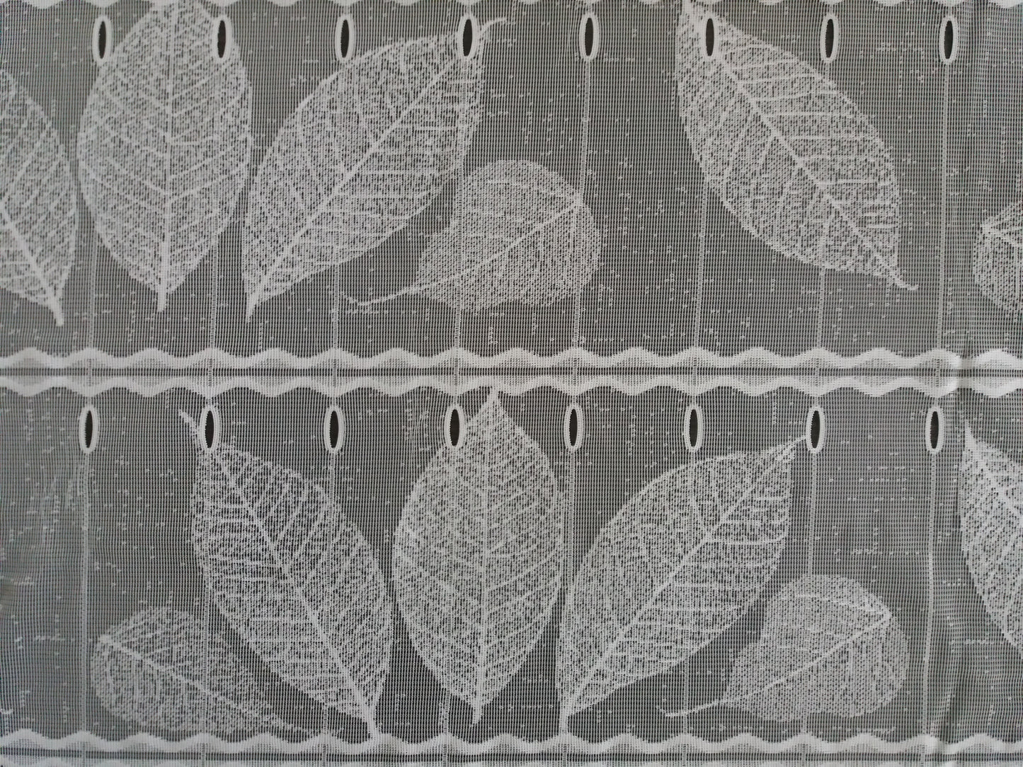 Tenda modulare bianca larga 60 cm con motivo autunnale