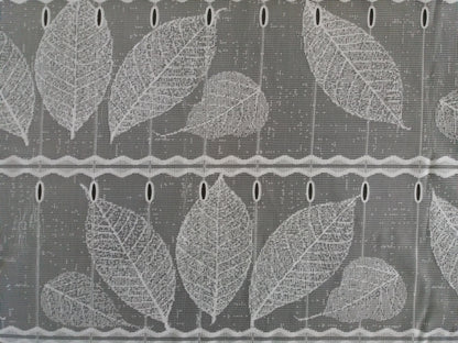 Tenda modulare bianca larga 60 cm con motivo autunnale