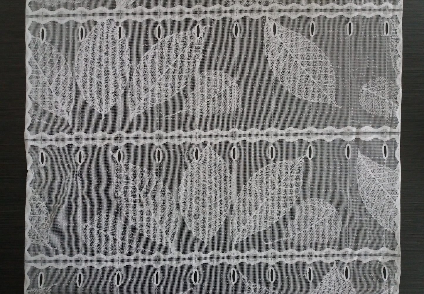 Tenda modulare bianca larga 60 cm con motivo autunnale