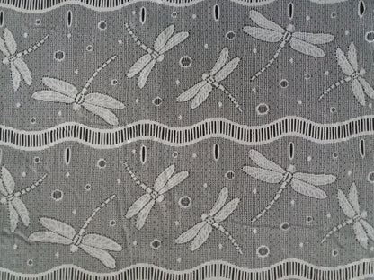 Tenda modulare bianca, larghezza 60 cm, motivo Libella