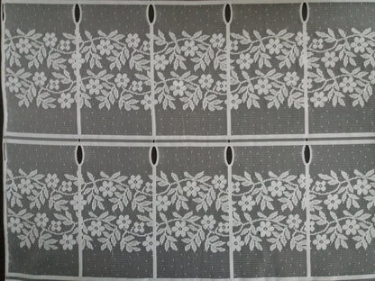 Tenda modulare bianca, larghezza 60 cm, motivo Melody