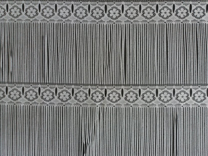 Tenda modulare bianca larga 60 cm con motivo Olga