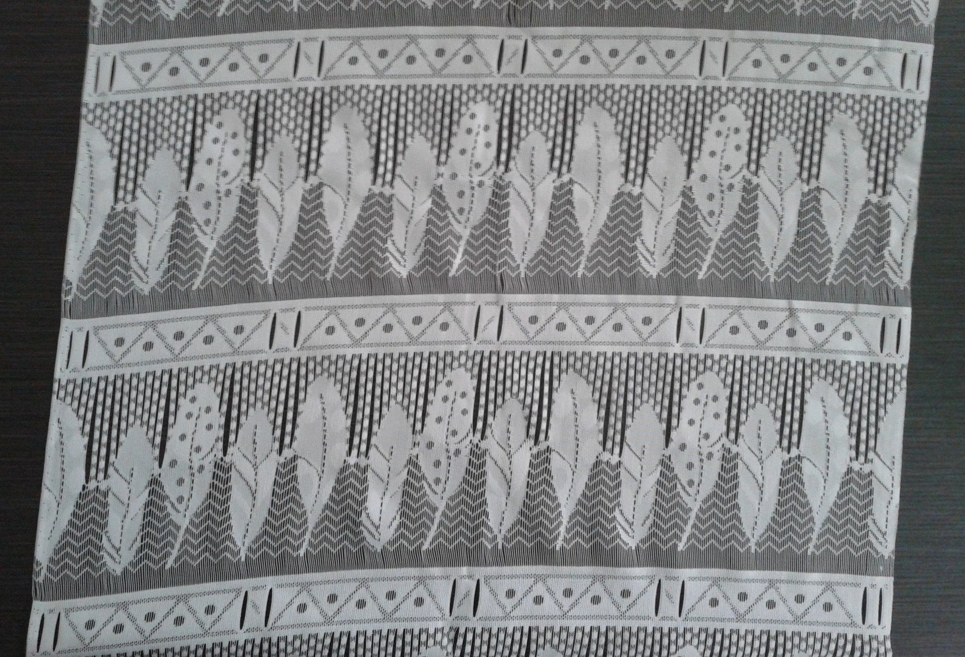 Tenda paravento bianca con motivo Poesia