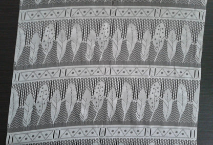 Tenda paravento bianca con motivo Poesia