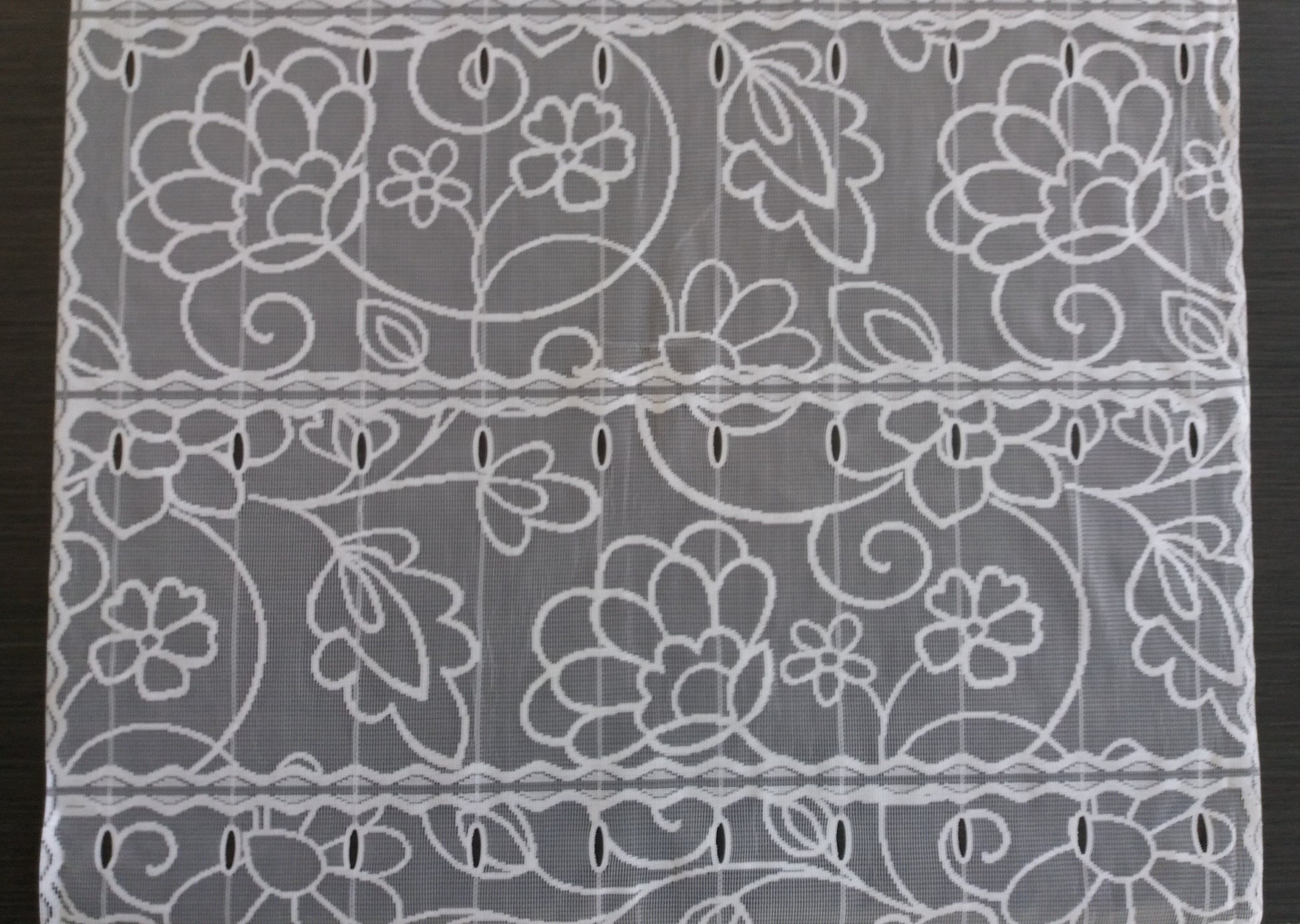 Tenda privacy da giardino bianca