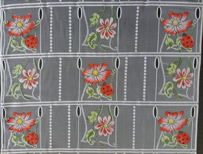 Tenda modulare colorata larga 60 cm con motivo Coccinella