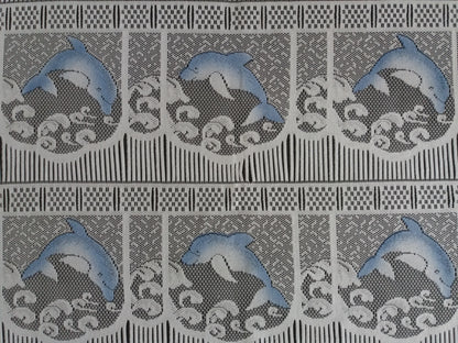 Tenda colorata modulare di 60 cm di larghezza con motivo Flipper