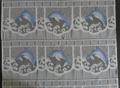 Tenda colorata modulare di 60 cm di larghezza con motivo Flipper