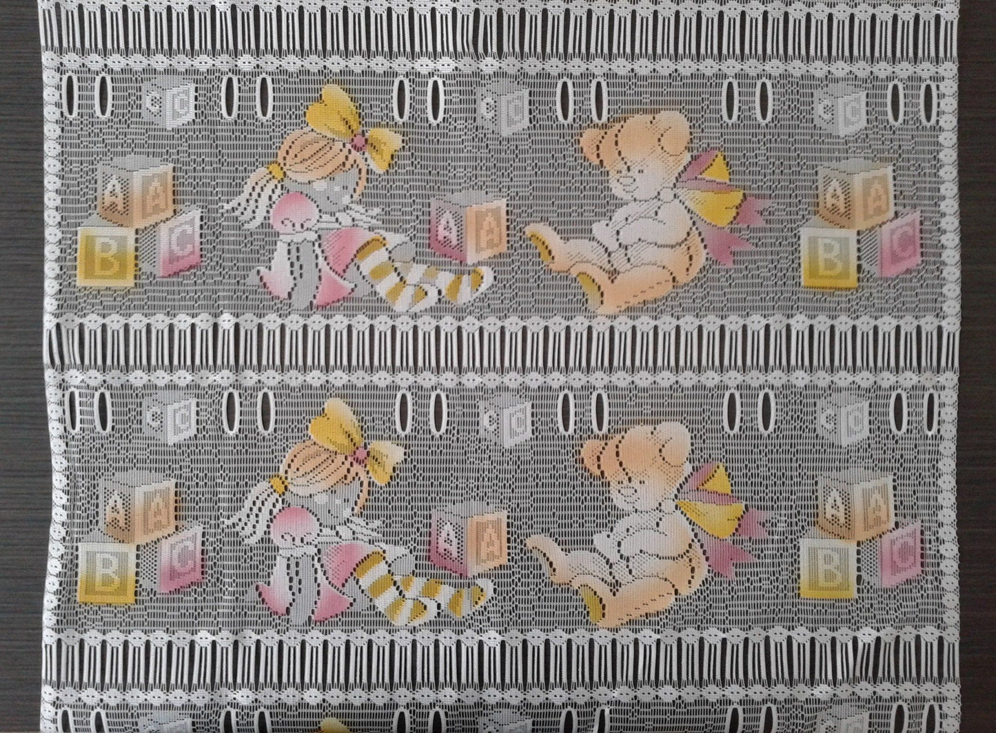 Tenda colorata con motivo Bambino