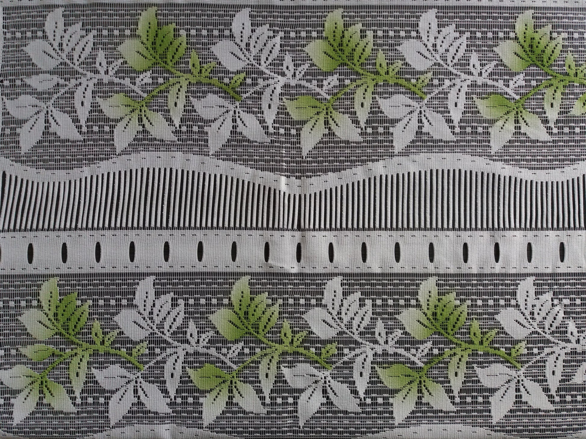 Tenda privacy con motivo a fogliame colorato (zoom)