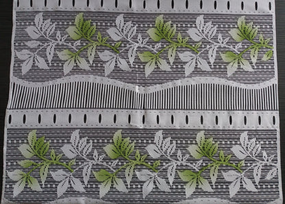 Tenda privacy con motivo a foglie colorate