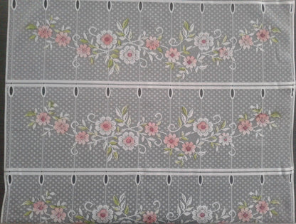 Tenda privacy colorata con motivo Rosie (Zoom)