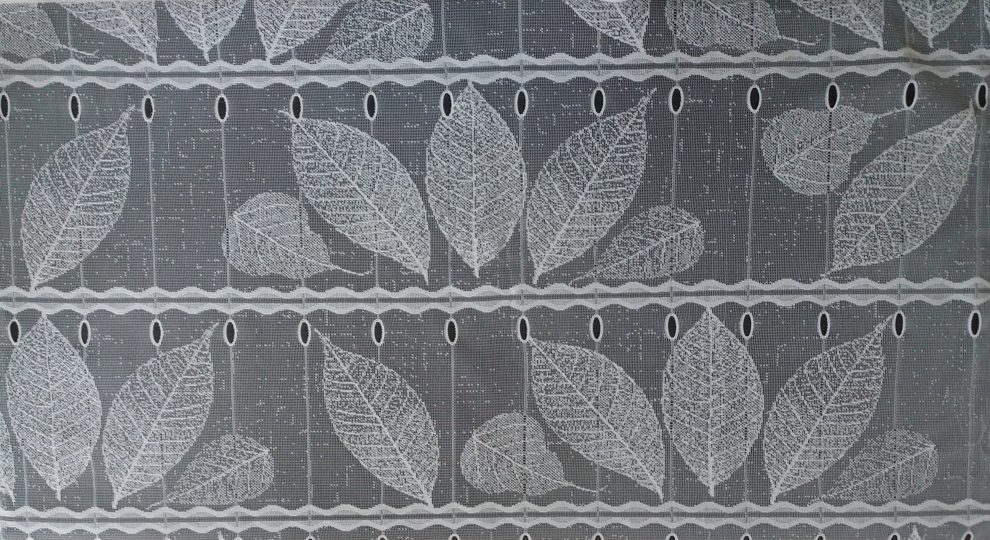 Tenda modulare bianca larga 90 cm con motivo autunnale