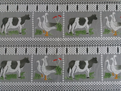 Tenda colorata modulare larga 90 cm con motivo Paturage