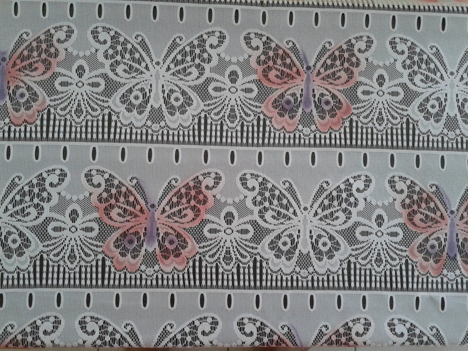 Tenda velata colorata con motivo Stella (Zoom)